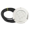 thumbnail image 2 of Luz Subacuática Para Yate, 24V De 12V, Vidrio Templado, IP68, Resistente Al Agua, Cúpula Trasera De Agua De Mar, Lámpara Para Piscina, 2 of 7
