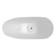 thumbnail image 4 of Tina de baño Akor Blanco y Negro KAND AKOR/MINIMALISTA/INDIVIDUAL, 4 of 5