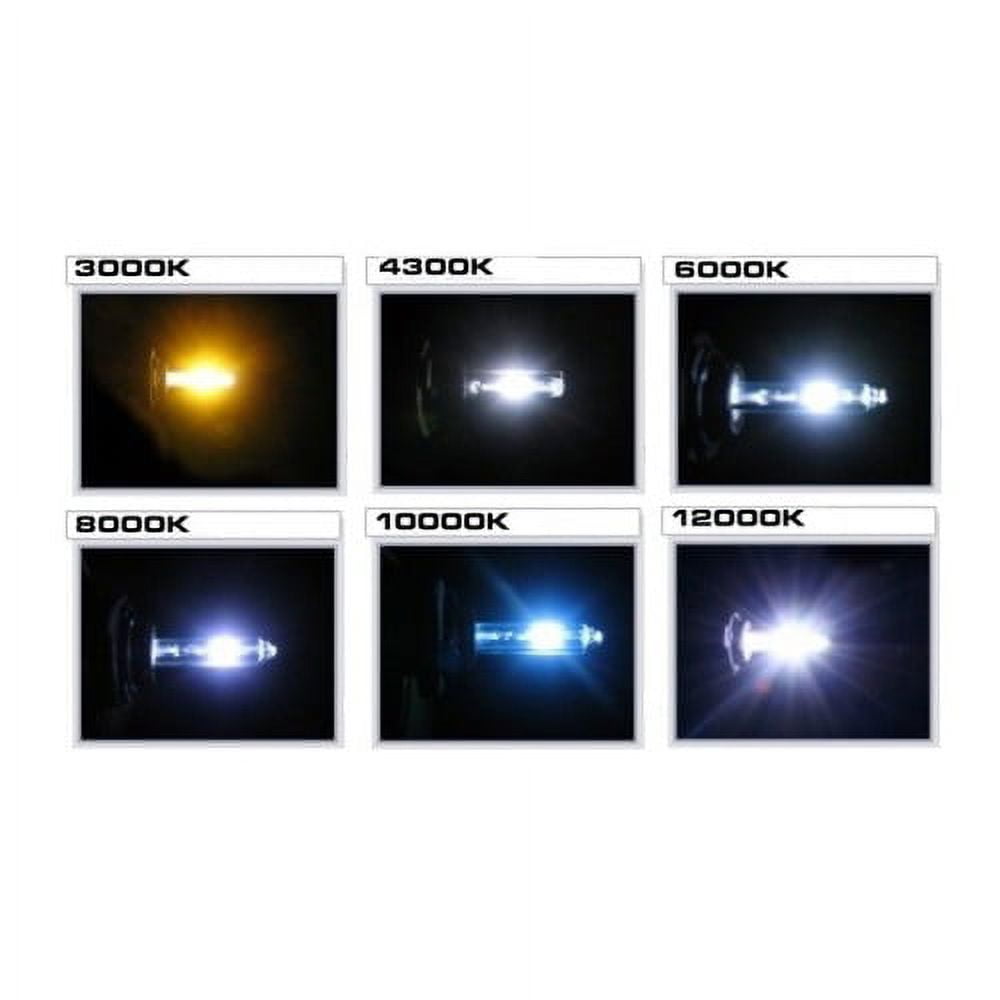 Lindmeyers D1S 35W 6000K Color White HID Xenon Replacement Headlight Bulbs New, Set of 2