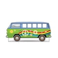thumbnail image 1 of Advanced Graphics 2837 36 x 83 in. Hippie Bus Standin Cardboard Cutout Standup, 1 of 2