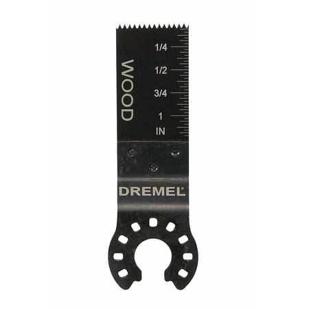 Dremel MM440 Multi-Max 3/4 inch Oscillating Tool Wood Flush Cut Blade for Wood, Plastic, Drywall and Soft (Best Power Tool To Cut Drywall)