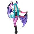 thumbnail image 2 of Disfraz de cosplay de Morrigan con parte superior hueca y alas en forma de corazón para mujer de Miccostumes, 2 of 4