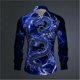 thumbnail image 1 of Camisa de lujo de moda para hombre, camisa de moda casual, camisa estampada de manga larga para hombre, 1 of 6