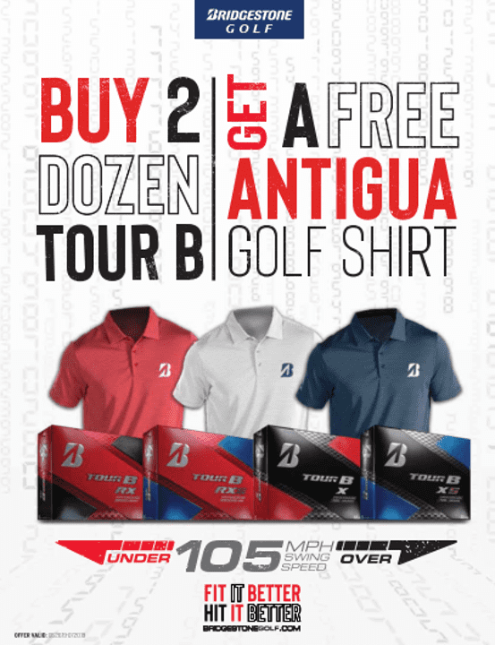 bridgestone golf shirt