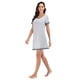thumbnail image 1 of Camisones de mujer Camisa de dormir de manga corta Camisa de dormir cómoda, 1 of 5