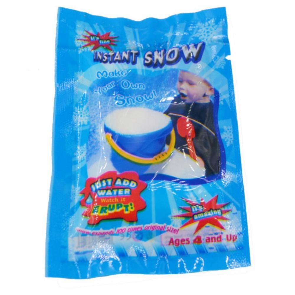 Magic Instant Fake Snow 10Pcs Super Absorbant Fake Fluffy Snow