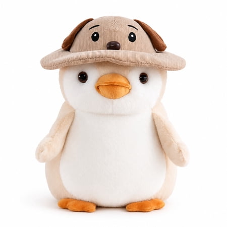 Cute Penguin Plush Toy Stuffed Animal Doll for Bedroom Decor and Gifts