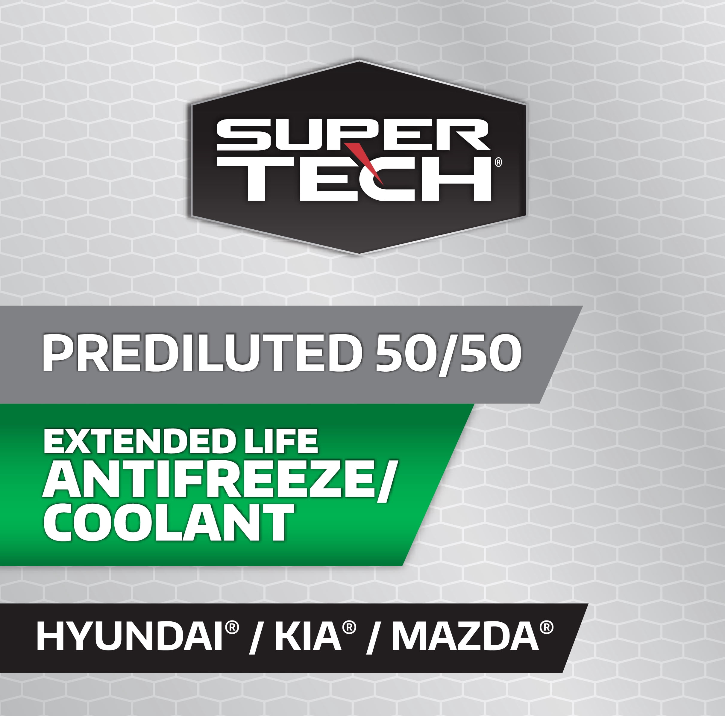 Super Tech OE Green Antifreeze Prediluted 50/50 Antifreeze & Coolant