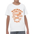 thumbnail image 2 of Bibimbap Cartoon with Korean Text Youth's T-shirt, 2 of 3