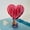 Love Air Balloon, variant on Snoozy Dog 3D Pop Up Card for Birthday, Travel Gift, Handmade Laser Cut Greeting Card, Greeting Card for all occasions, congratulations, birthday, thank you