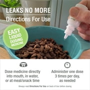 HomeoPet LEAKS NO MORE Urinary Health Support Drops for Pets, 15 mL