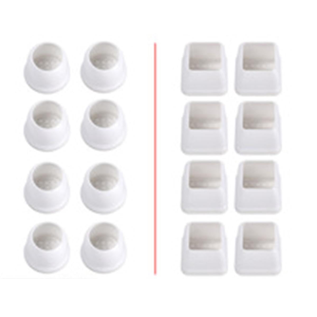 Unique Bargains 3pcs Bar Stool Leg Protectors Ring Non Slip Silicone Chair Leg Floor Protector for 14.5inch to 16.5inch Round Base Pads Bottom Protect Wooden Floor No Scratches No Noise Black in