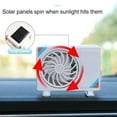 thumbnail image 4 of BUYISI Solar Powered Car Aroma Diffuser Air Conditioner Shaped Decorative Ornaments Cologne, 4 of 9