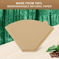 thumbnail image 4 of Coffee Filters #4 Compatible with Technivorm Moccamaster 79112 KBT 53923 KBGV 59691 KB, 100pcs Cone Filters for Technivorm Moccamaster Coffee Maker, 4 of 6
