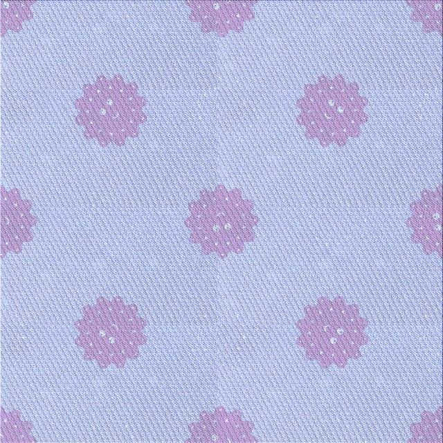 Ahgly Company Machine Washable Indoor Square Transitional Heavenly Blue Area Rugs, 5' Square