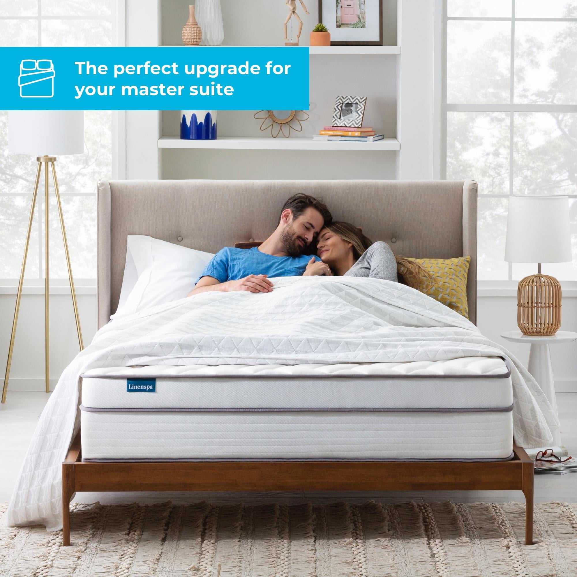 Linenspa Dreamer 12 Inch Gel Memory Foam Hybrid Mattress
