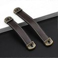 thumbnail image 4 of Leather Handle 6 Pieces Furniture Drawer Handles Cupboards Leather Furniture Door Handle K, 4 of 5