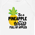 thumbnail image 4 of Inktastic Be a Pineapple in a World Full of Apples Boys or Girls Baby Bodysuit, 4 of 5