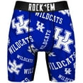 thumbnail image 2 of Men's Rock Em Socks  Kentucky Wildcats All-Over Underwear and Crew Socks Combo Pack, 2 of 3