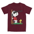 thumbnail image 3 of Camiseta de algodón de anime para hombre y mujer, Snoopy, JOE COOL, The Peanuts, Charlie Brown, ropa, camisetas vintage para adultos, 3 of 5