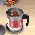 thumbnail image 3 of Residue Filter Oil Can Stainless Steel Large Capacity Kitchen Fat Storage Container for Cooking, 3 of 7