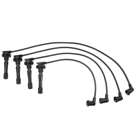 Unique Bargains Car Spark Plug Coil Wires 7mm Fit?for Honda CR-V 1997-2001 L4 2.0L No.32700PHK003 - Pack of 4