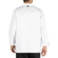 thumbnail image 2 of Dickies Men's Henri Classic Chef Coat, White, X-Small, 2 of 4