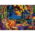 thumbnail image 3 of MasterPieces 1000 Piece Halloween Jigsaw Puzzle - A Scary Night Outside, 3 of 6