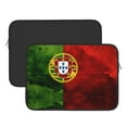 thumbnail image 2 of Portugal Portuguese Flag Laptop Sleeve Bag Shock Resistant Neoprene Notebook Protective Bag Carrying Case 15 inch, 2 of 7