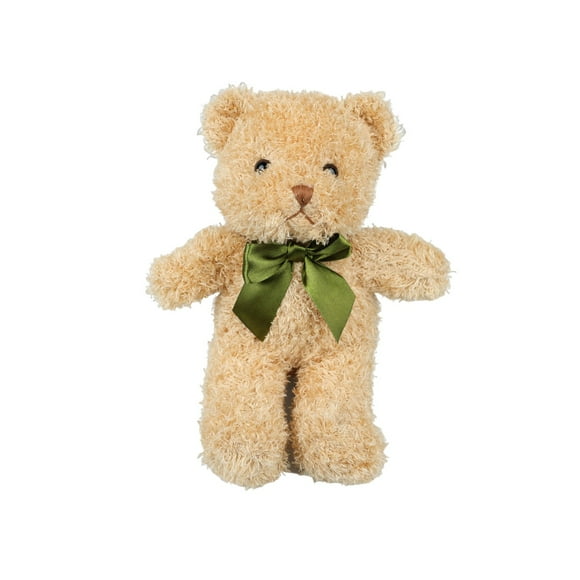 Kidstoy Toddler Learning Toys 9.8 Inches Brown Bear Classic Bear Toy Cute Little Zoon Toy Boys and Girls Holiday Birthday Gift Soothing Children's Dolls Toys for Boys