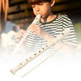 thumbnail image 2 of 8 Hole Soprano Recorder Instrument High C Tone Flute Soprano Recorder Clarinet with Cleaning Stick Wooden for Beginners G Fingering C Key Recorder Instrument, 2 of 8