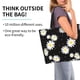 thumbnail image 2 of Disketp Daisies Flowers Bolsa Tote Estampada para Mujer, Bolso de Hombro y de Mano para Compras y Viajes, 2 of 8