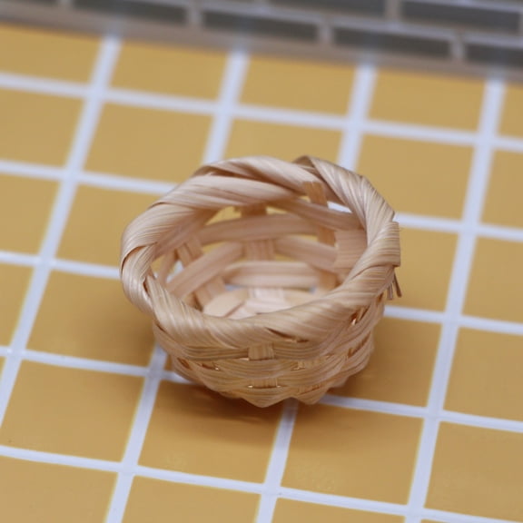 4 Pcs Household Molds Small Tube Lampshade Mini Bamboo Basket