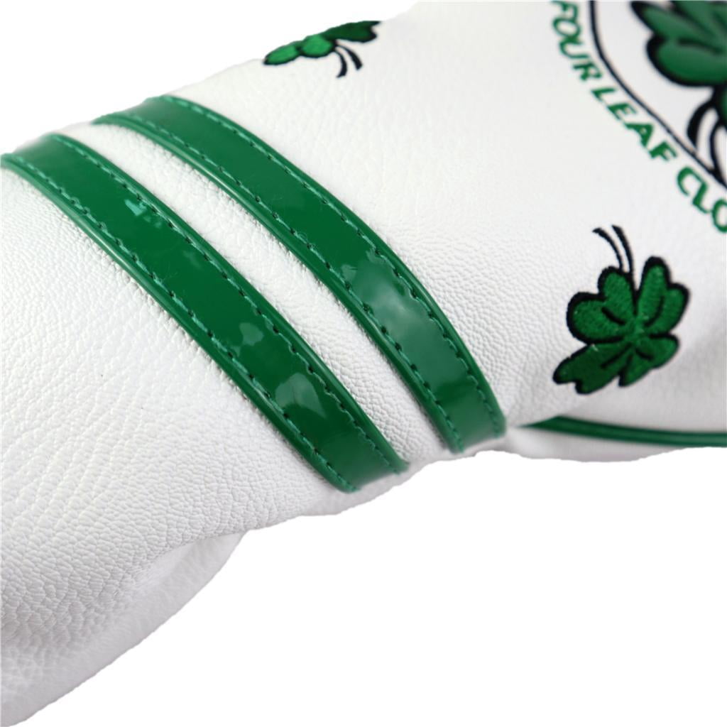 harayaa Golf Club Head Cover Driver Putter Cover for UT Wood Set, Waterproof Golf Club Headcover - White, 8 Pieces