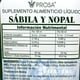 thumbnail image 3 of Sábila y Nopal líquido 1 lt con Vitamina C Prosa Prosa PROSASABILAYNOPAL1LT, 3 of 5