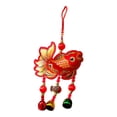 thumbnail image 1 of Carillón de viento Decoración de Año Nuevo Chino Recuerdo de buena suerte Bendición Tradicional con Carpa Koi, 1 of 9