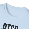 thumbnail image 4 of Teal Ribbon, Gildan Unisex Softstyle T-Shirt, PTSD Graphic Tee, S-3XL, 4 of 5