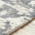 thumbnail image 2 of Surya Venice VNE-2300 63 x 63" Round Modern Fabric Area Rug in Gray/Ivory, 2 of 3