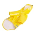 thumbnail image 4 of Chubasquero para perros amarillo L XL mascota chaqueta jinwen  Impermeable para cachorros, 4 of 8