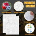 thumbnail image 3 of LoonWear 204 Pieces Helmet Numbers Sticker, Football Helmet Stickers 1.25 Inch Vinyl Helmet Numbers Decals Self Adhesive Hockey Helmet Stickers for Baseball Hockey Football Lacrosse Bat, 3 of 5