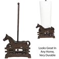 thumbnail image 5 of Urbalabs Cast Iron Farmhouse Paper Towel Holder Horse Metal Paper Towel Holder Roll Paper Towel Stand for Farmhouse Kitchen Decor Bathroom Home Country Decor (Horse), 5 of 7