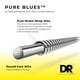 thumbnail image 2 of Cuerdas para guitarra eléctrica DR Strings Pure Blues Light 9-42, 2 of 8