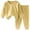 Yellow, variant on Girls' Fashion Girl Set Girls Outfits Set For Toddlers Comfortable Long Sleeve Layering Top And Bottom For Autumn And Spring Homewear For Everyday Use
