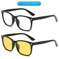 thumbnail image 2 of Gafas anti-azules Gafas planas retro Gafas de protección ocular para computadora de marco completo unisex, 2 of 6