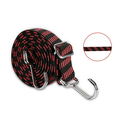 

1PCS Bicycle Elastics Rubber Luggage Bungee Rope Cord Hook Fixed Band-Hook