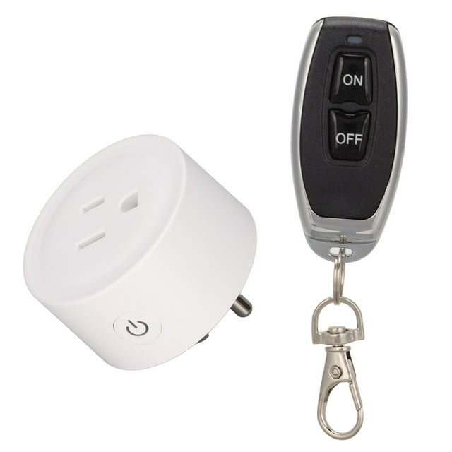 M Hz Smart Plug Remote Control,Wireless Remote Control Plug AC Outlet Remote Socket Remote Control Outlet Plug High-Precision Functionality