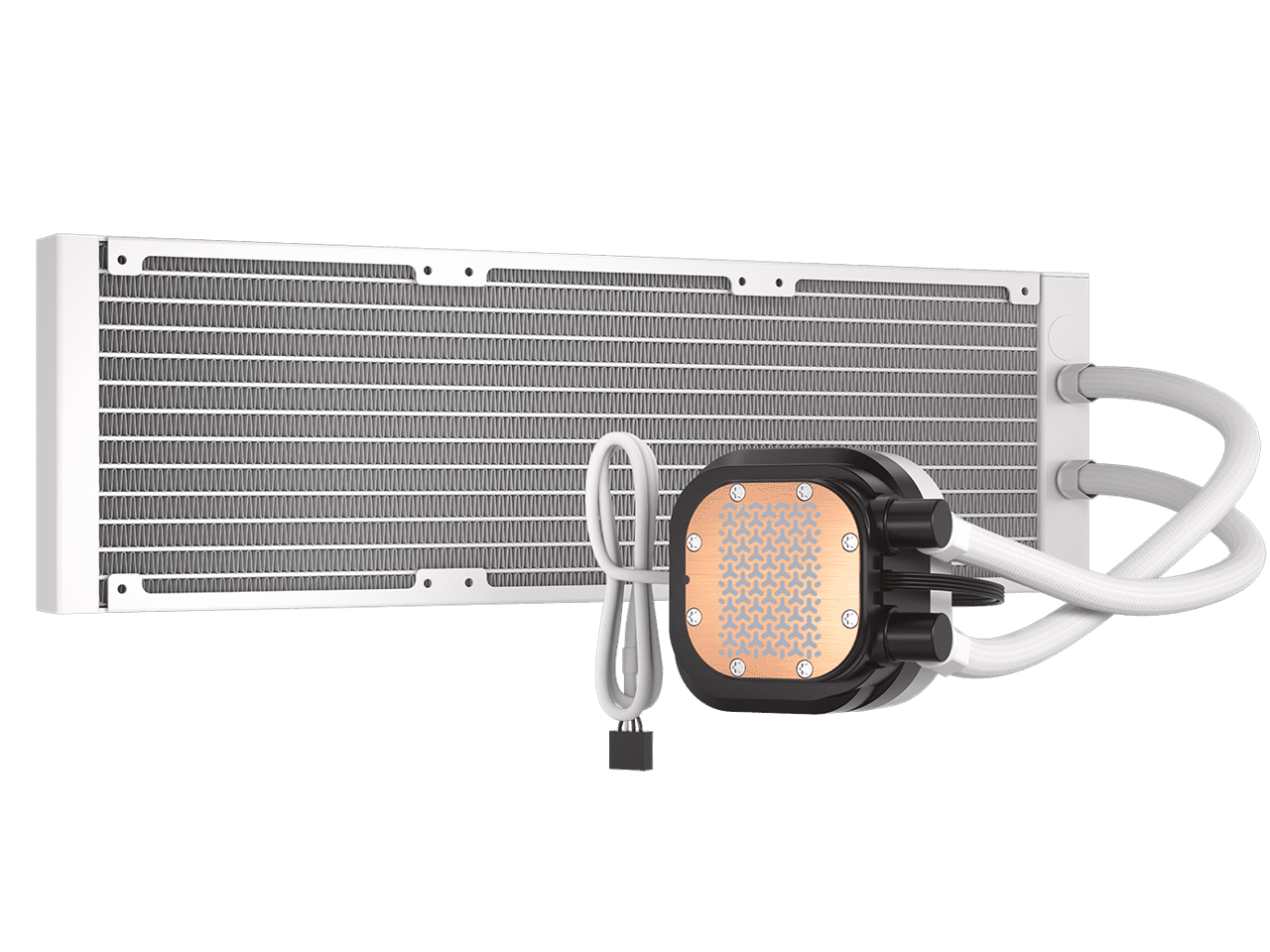CORSAIR NAUTILUS 360 RS LCD Liquid CPU Cooler – 2.1" IPS LCD Screen  – RS120 Fans – 360mm Radiator – Fits Intel® LGA 1851/1700, AMD®  AM5/AM4 – Simple Daisy-Chain Connections