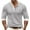 Gray, variant on Xzbqbs Mens Fashion Henley Shirts Long Sleeve Button Down V-Neck T-Shirt Lightweight Slim Fit Pullover Shirts with Pocket
