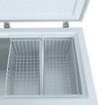 thumbnail image 4 of Hamilton Beach 25 Cu. Ft. Chest Freezer, 2 Doors, Garage Ready, White, 4 of 12