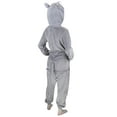 thumbnail image 5 of DHFJKG Christmas Pajamas Adult Animals Flannel Onesies With Ears Hood Snug Fit Zipper Ankle-Tied Jumpsuits Loungewear Autumn Winter Xmas Festive Comfort Homewear, 5 of 7